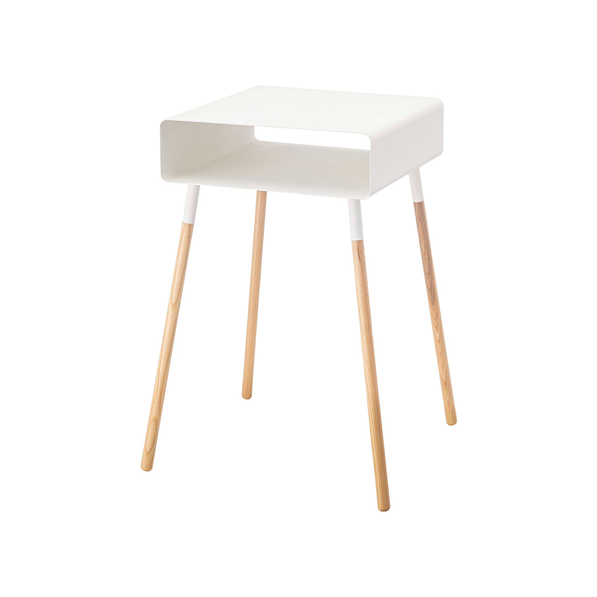 Storage Table - Tall (23" H)  - Steel + Wood