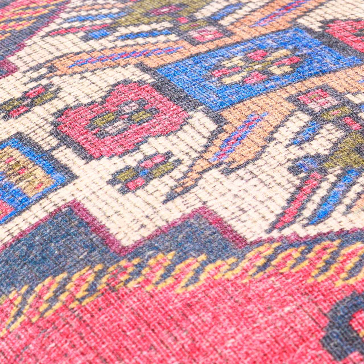 Fieberbrunn Bright Red Pillow Cover