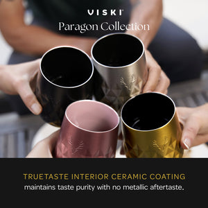 Paragon Stainless Steel Wine Tumbler in Gold