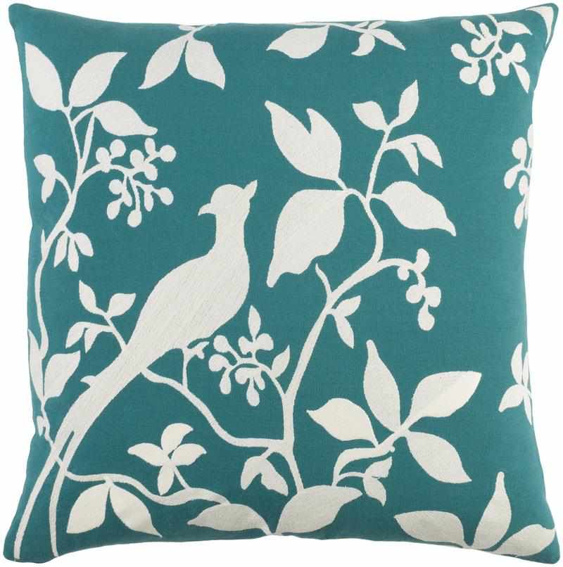 Nisse Teal Pillow Cover
