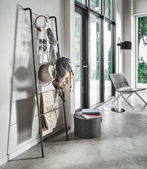 Leaning Ladder with Grid Panel (63" H)  - Steel