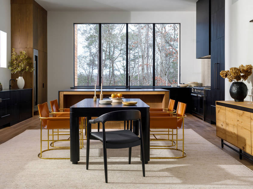 Laurencio Black Dining Chair