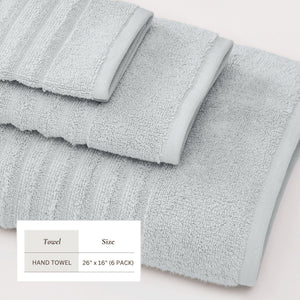 Luxury Combed Cotton Bath Towel Set - Karina Collection