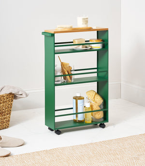Slim Storage Cart (32" H)  - Steel