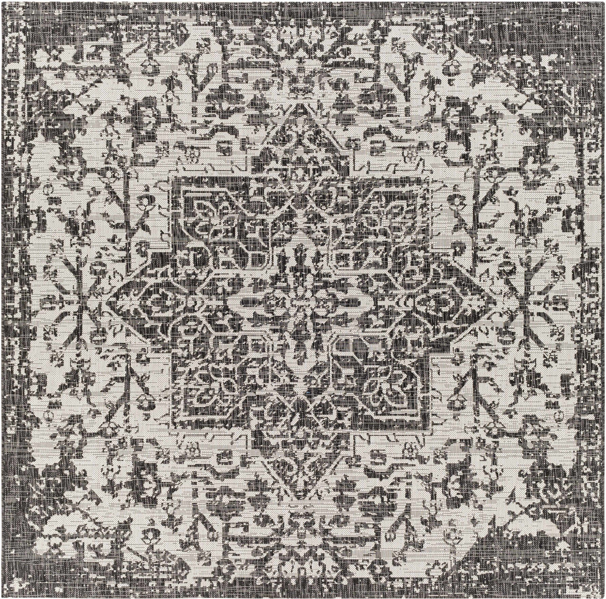Charcoal Kilmacolm Indoor & Outdoor Rug - Clearance