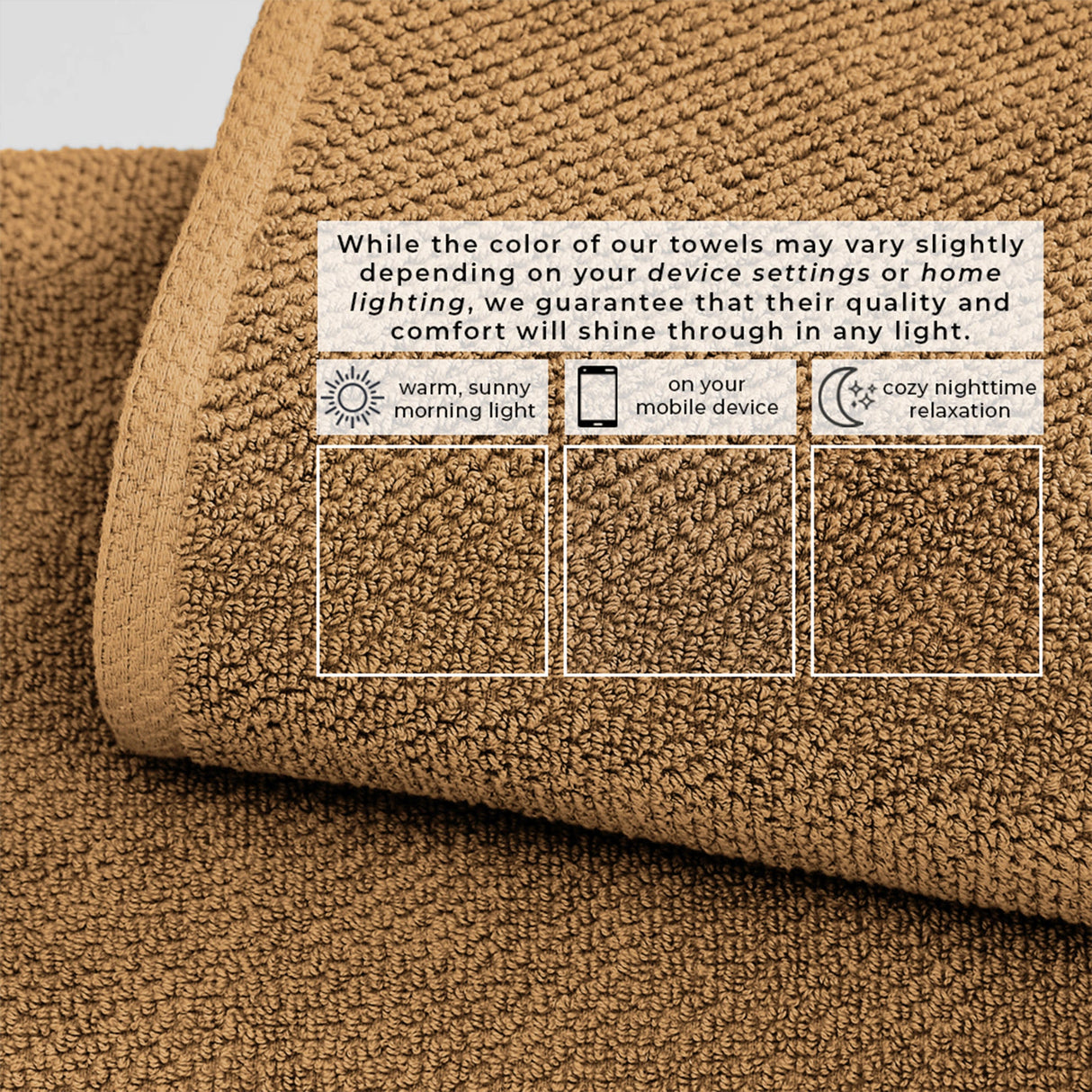 Cotton Textured Bath Towel Set - Acacia Collection