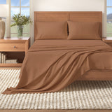 Cotton Solid Flannel Sheet - Nordic Collection