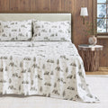 4-Piece Turkish Cotton Flannel Sheet - Lakeview Collection