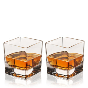 Braque Crystal Rocks Glasses