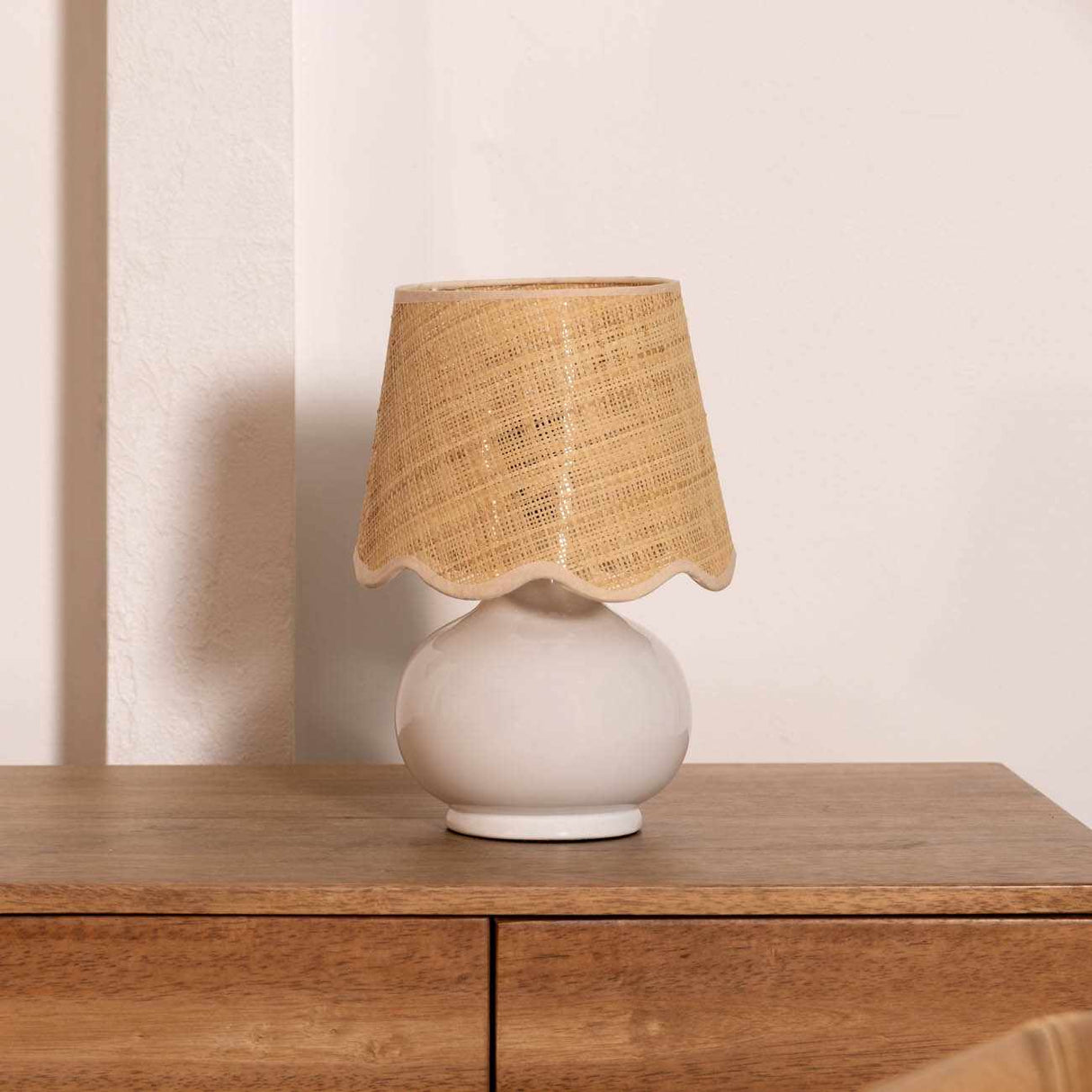 Theisseil Beige Table Lamp