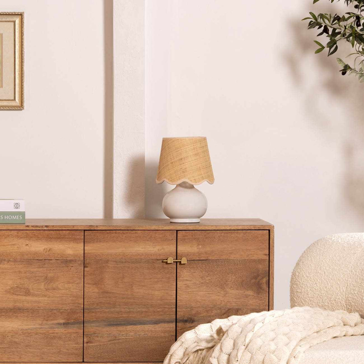 Theisseil Beige Table Lamp