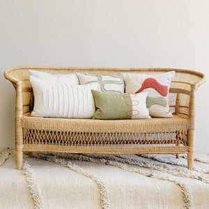Landscapes Block Throw Pillow