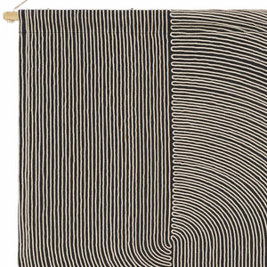 Lanse Black and White Geometric Wall Hanging