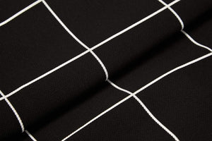 Black Grid | Luxury Dog Bed or Bed Cover