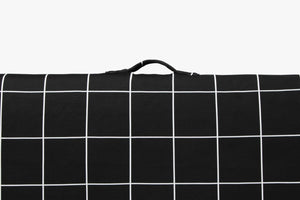 Black Grid | Luxury Dog Bed or Bed Cover