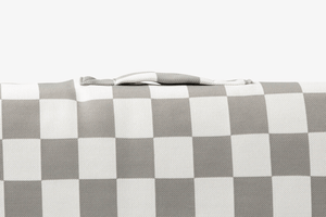 Gray Checker | Dog Bed or Bed Cover