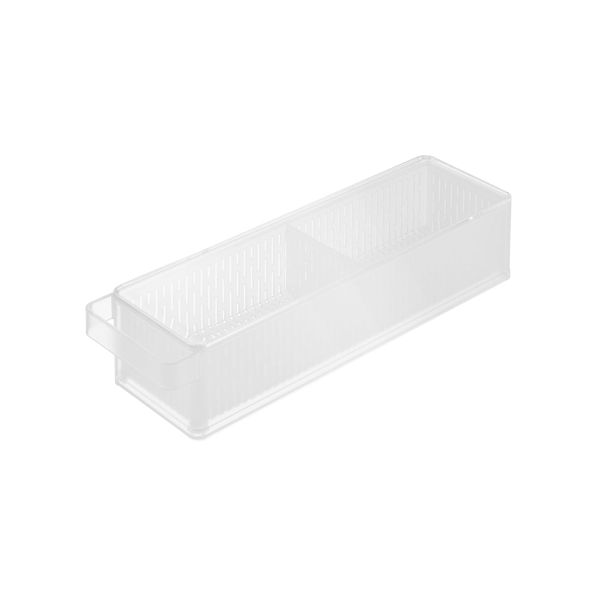 Refrigerator Colander with Lid & Divider