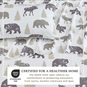 Lodge Printed Sheet Set - Mountain Ridge Collection