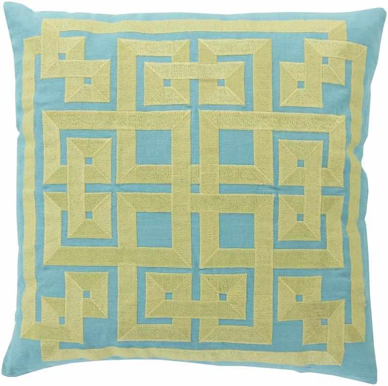Veldzicht Mint Pillow Cover