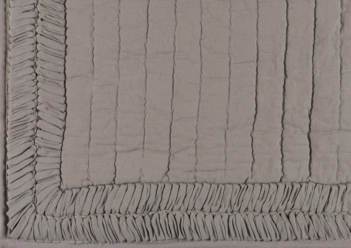 Cazma Light Gray Bedding