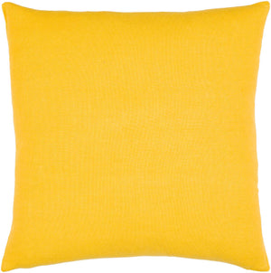 Achthoven Bright Yellow Pillow Cover