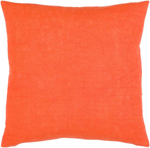 Achthoven Bright Orange Pillow Cover