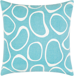 Achterbos Teal Pillow Cover