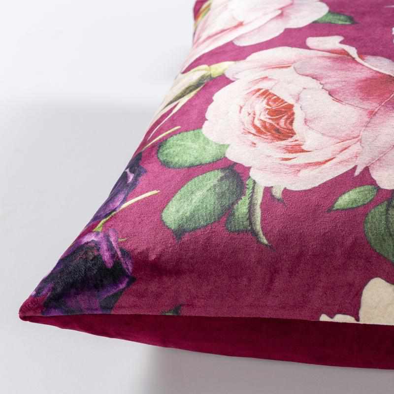 Boeicop Burgundy Pillow Cover