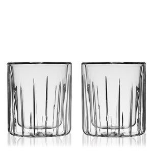 Double-Walled Rocks Glasses Set of 2