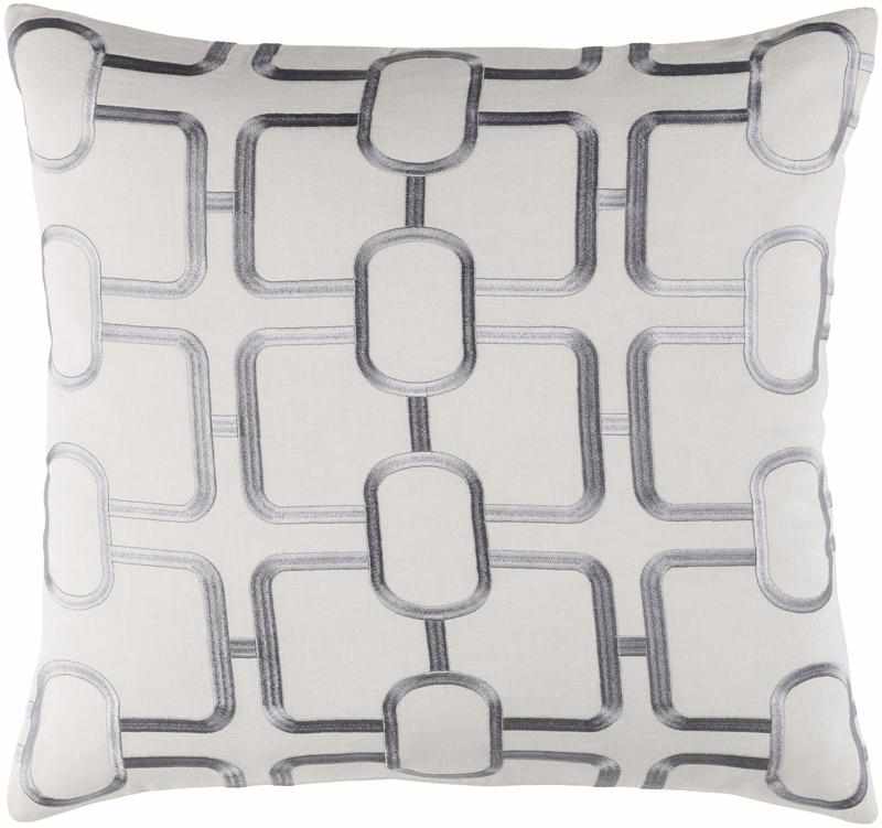 Broek Light Gray Pillow Cover