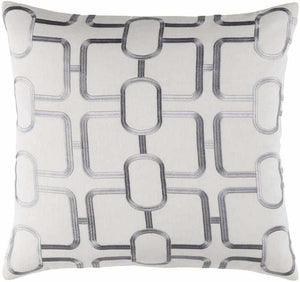 Broek Light Gray Pillow Cover