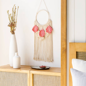 Tosens Bright Pink Wall Hanging