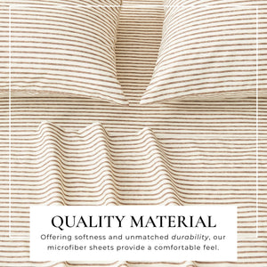 Striped Sheet Set - Evette Collection