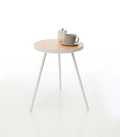 Side Table (20" H)  - Steel + Wood