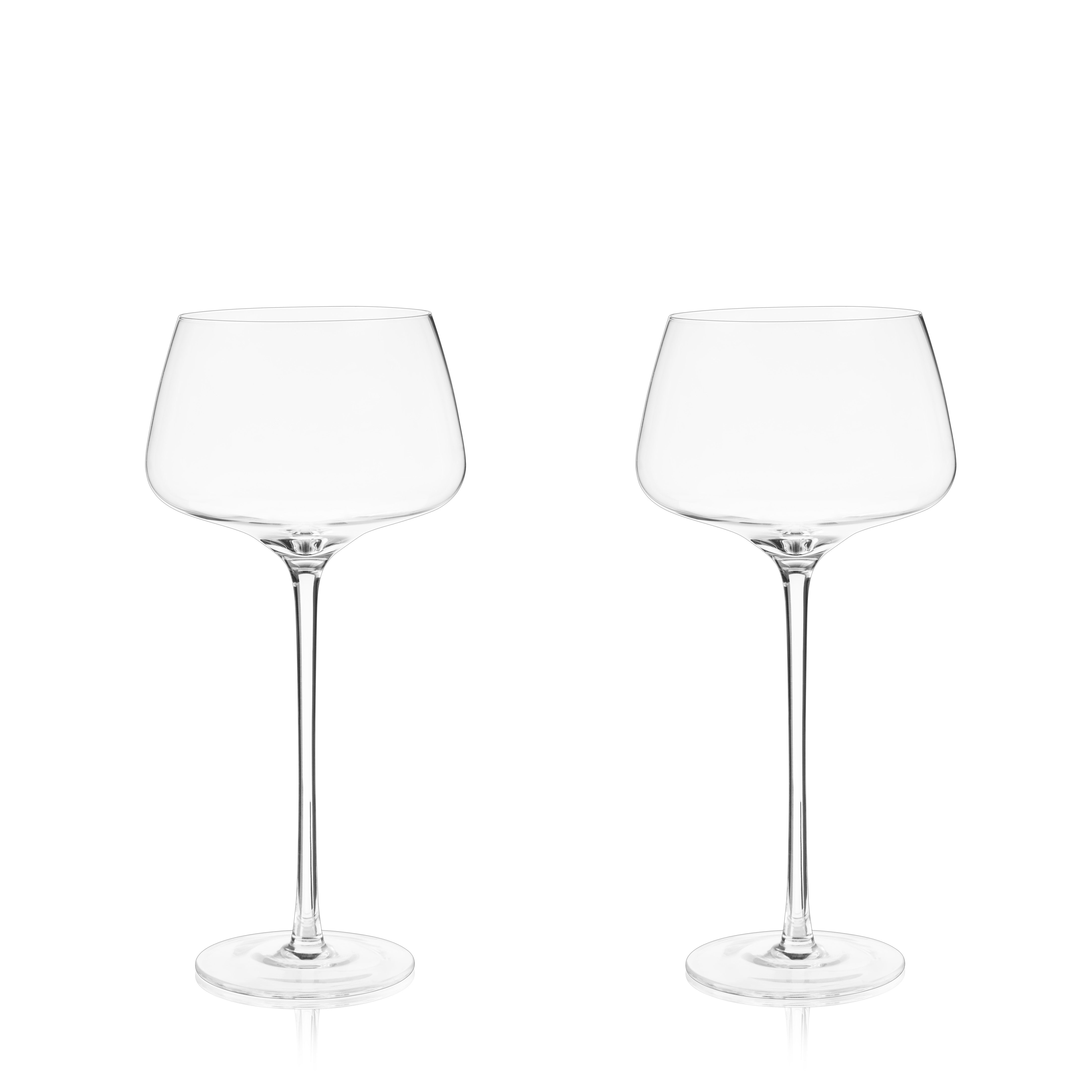 Viski Raye Crystal Angled Amaro Spritz Glasses - Thumbnail 5