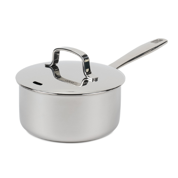 Maestro Stainless Steel Saucepan with Lid - 1.7 Qt.