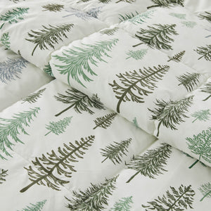 Reversible Christmas Comforter and Sham Set - Holiday / Lodge Odette Collection