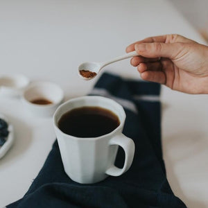 Monday Mug - Handmade Porcelain Coffee Cup