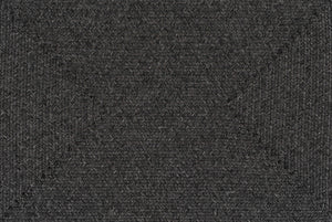 Black Braided Faux Jute Rug