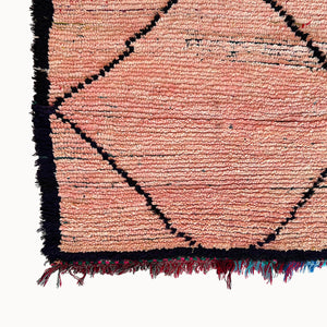 Elmahi Vintage Moroccan Runner Rug | 3’6” x 6’10”