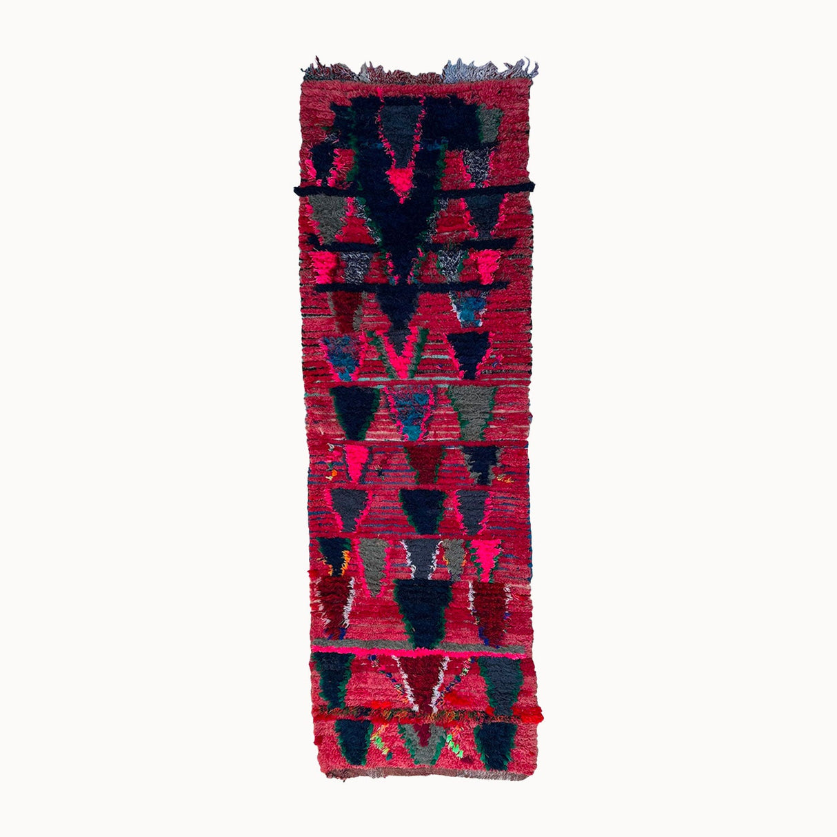 Tiflout Vintage Moroccan Runner Rug | 2’9” x 8’5”