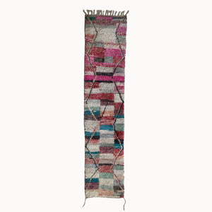 Leon Contemporary Moroccan Runner | 2’1” x 9’8”