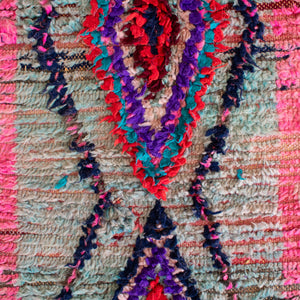 Jean Vintage Moroccan Runner Rug | 3’5” x 7’7”
