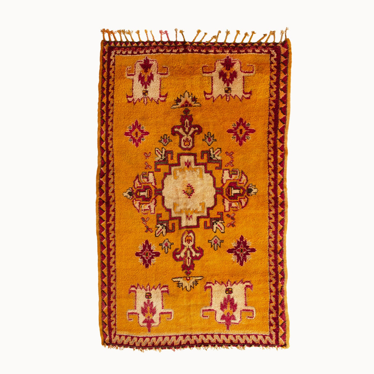 Vintage Moroccan Rug | 4'3" x 6'10"