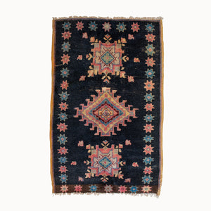 Nova Vintage Moroccan Rug | 3'5" x 5'6"