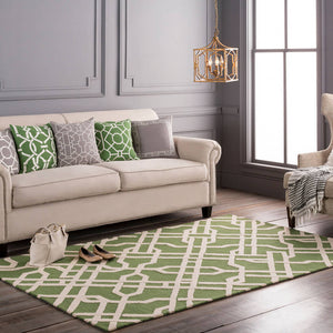 Nieuwdorp Grass Green Pillow Cover