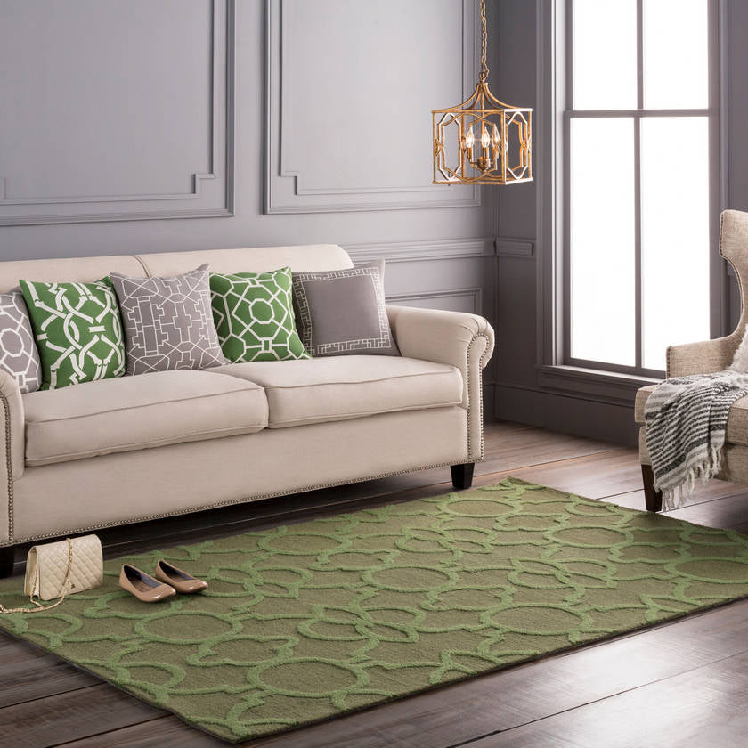 Nieuwdorp Grass Green Pillow Cover