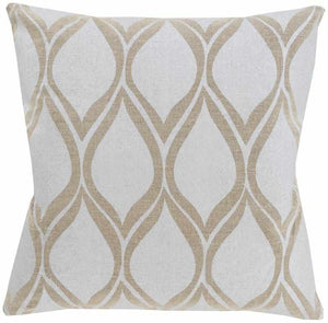 Aardam Silver Gray Pillow Cover