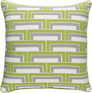 Bent Lime Pillow Cover