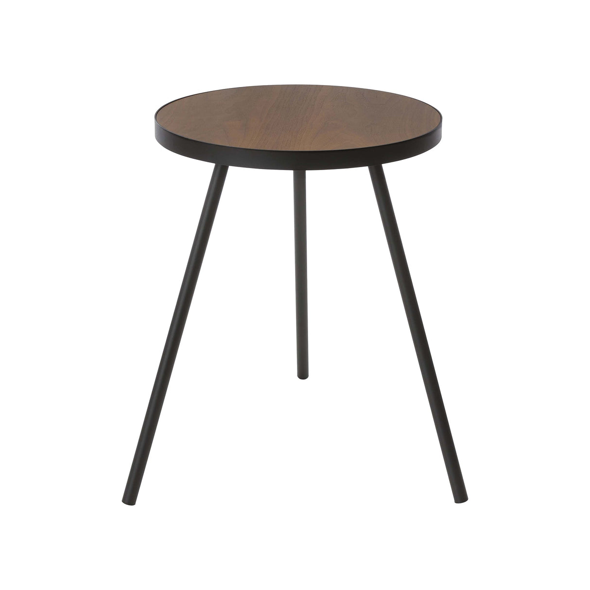 Side Table (20" H)  - Steel + Wood